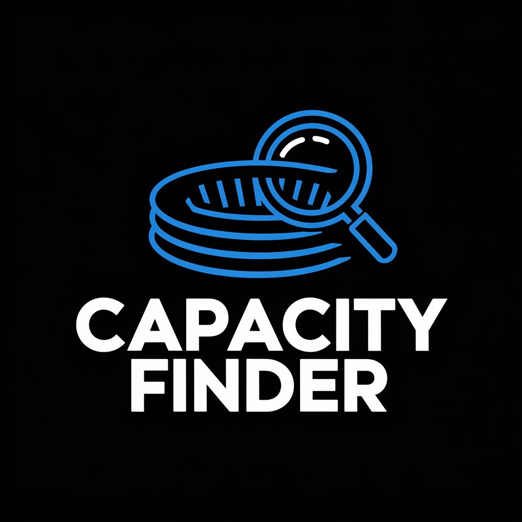 Capacity Finder in GPT Store