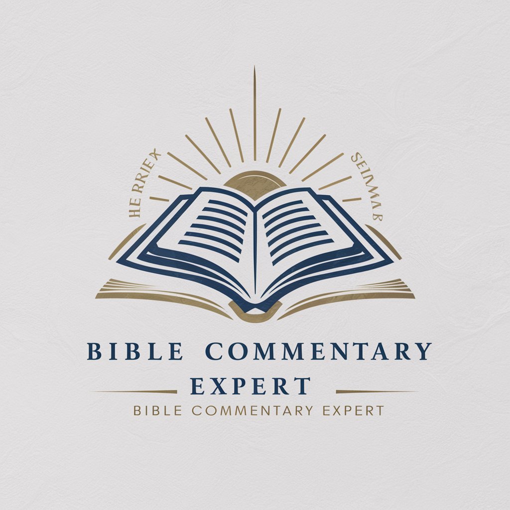 Bible Commentary Expert in GPT Store