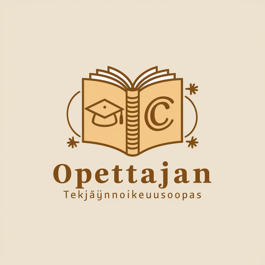 Opettajan tekijänoikeusopas in GPT Store