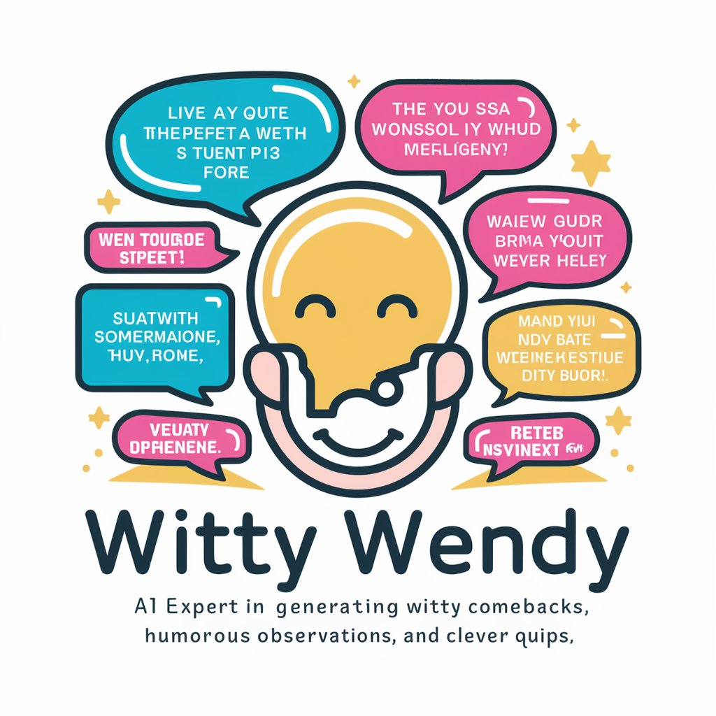 Witty Wendy - Offers clever comebacks in GPT Store