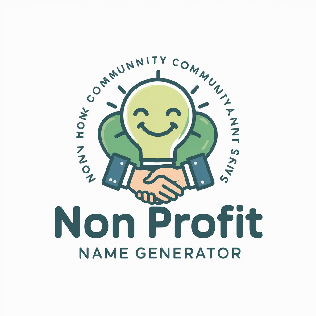 Non Profit Name Generator - Find Unique Name Ideas in GPT Store