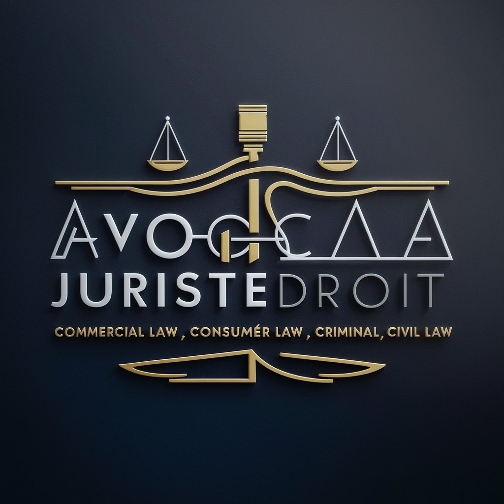 Avocat assistant  droit commerce/conso/pénal/civil in GPT Store