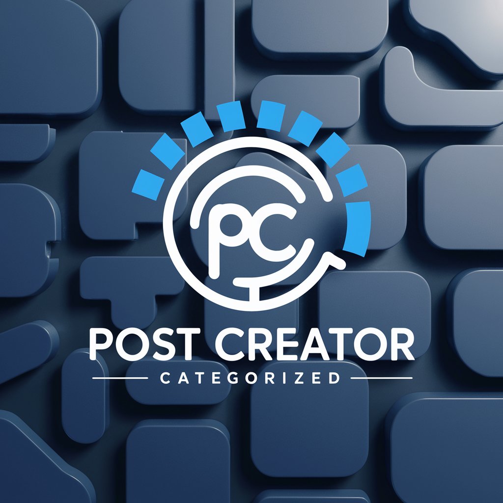 Post Creator - Categorized in GPT Store