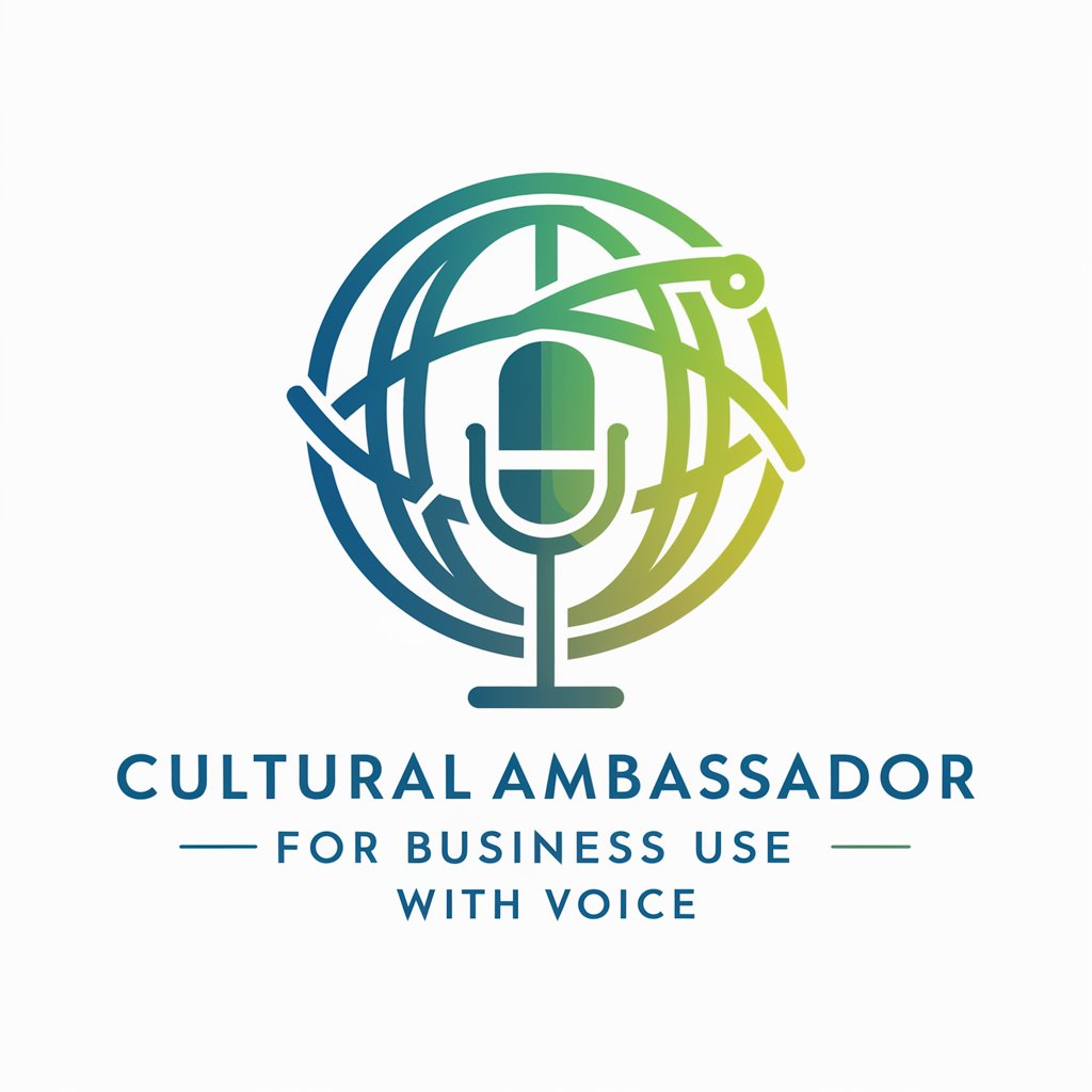 Cultural Ambassador For Business Use with Voice in GPT Store