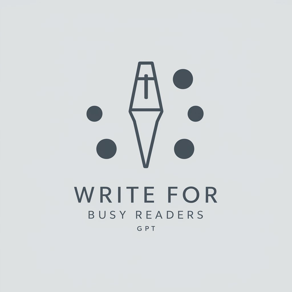 Write for Busy Readers in GPT Store