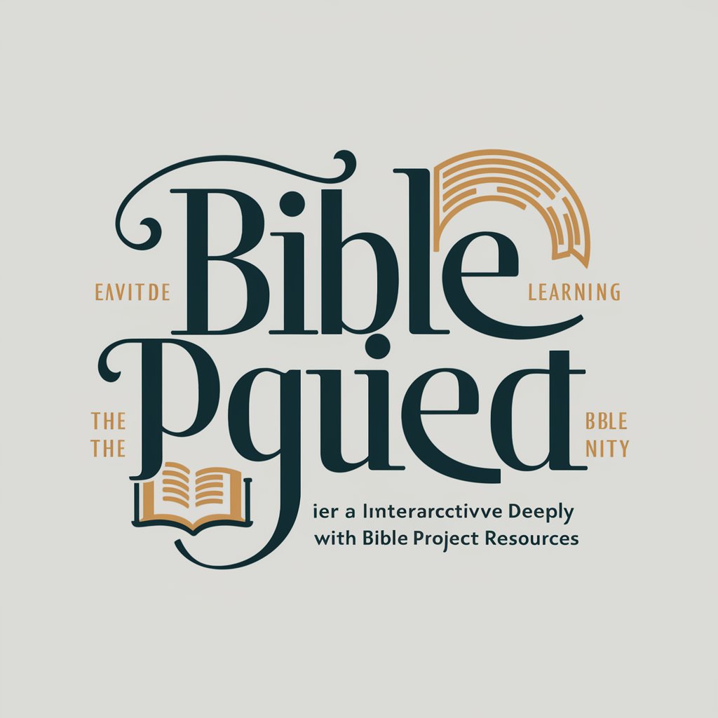 Bible Project Content Conversations in GPT Store