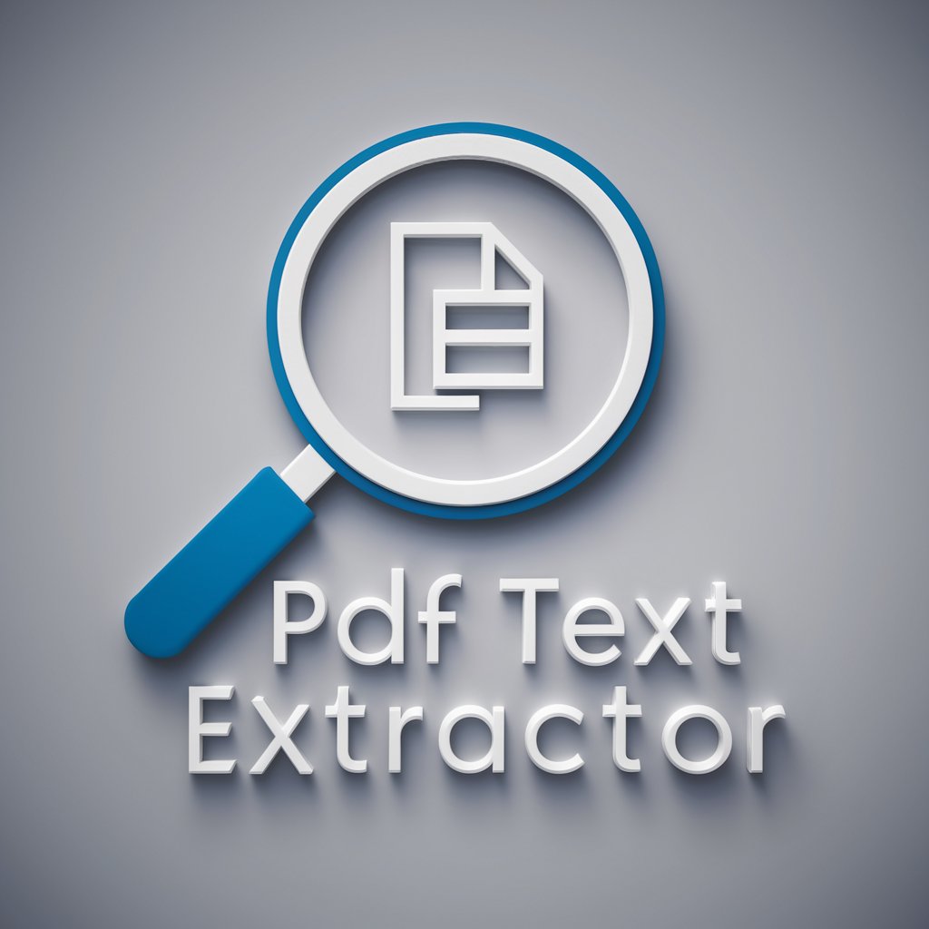 Extract text in PDF file