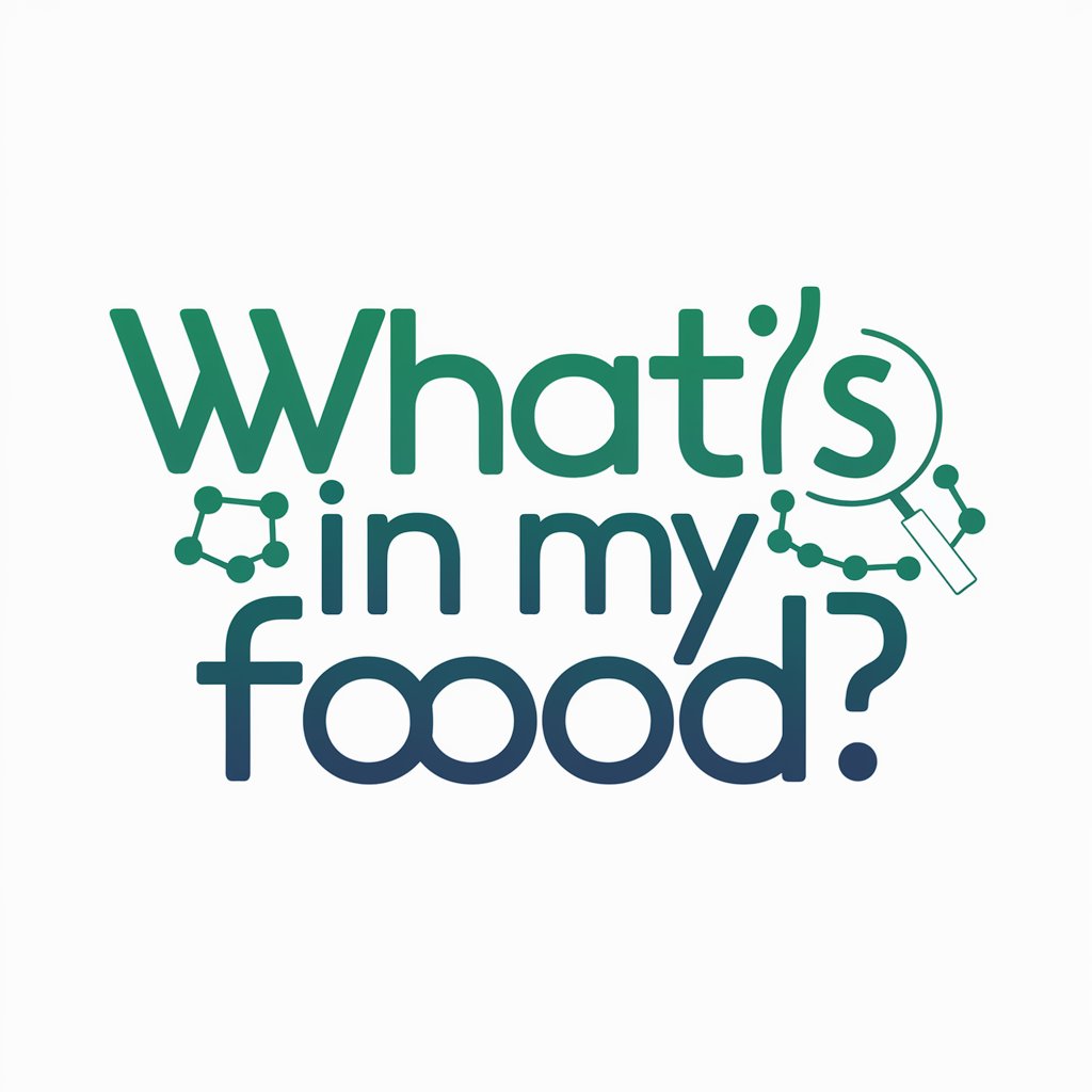 What's in my food? in GPT Store