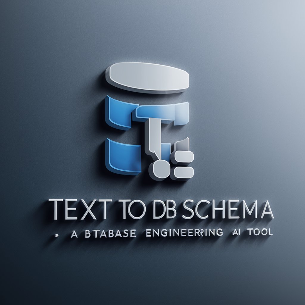 Text to DB Schema in GPT Store