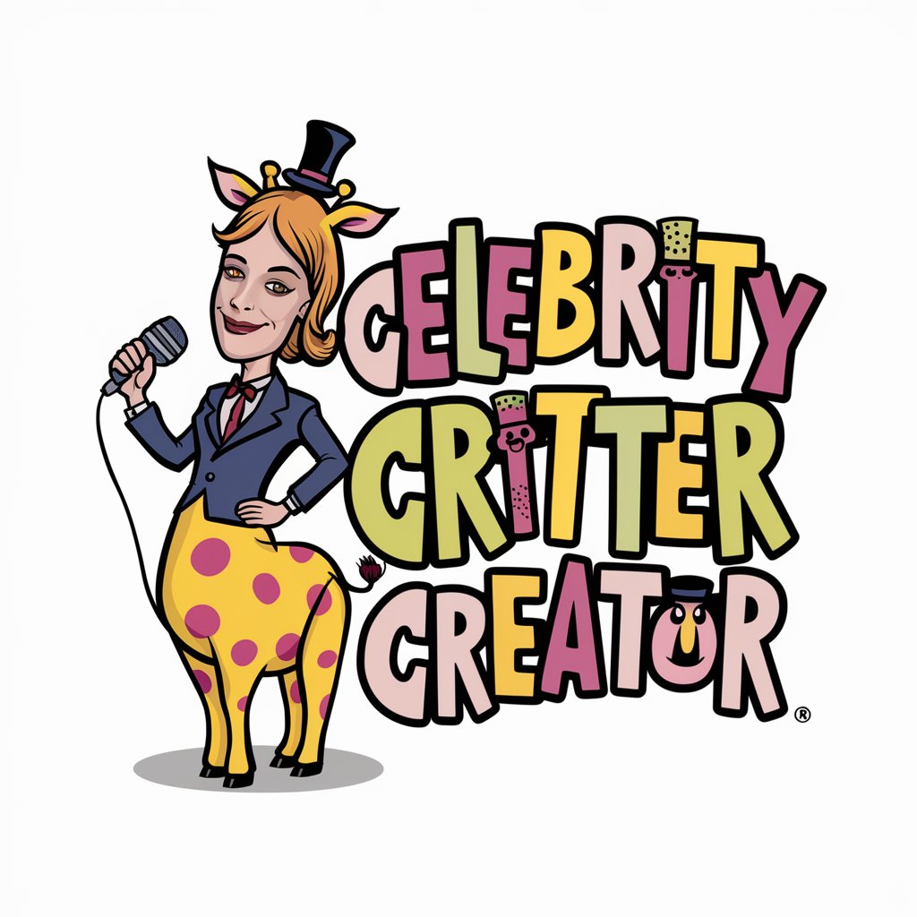 Celebrity Critter Creator in GPT Store