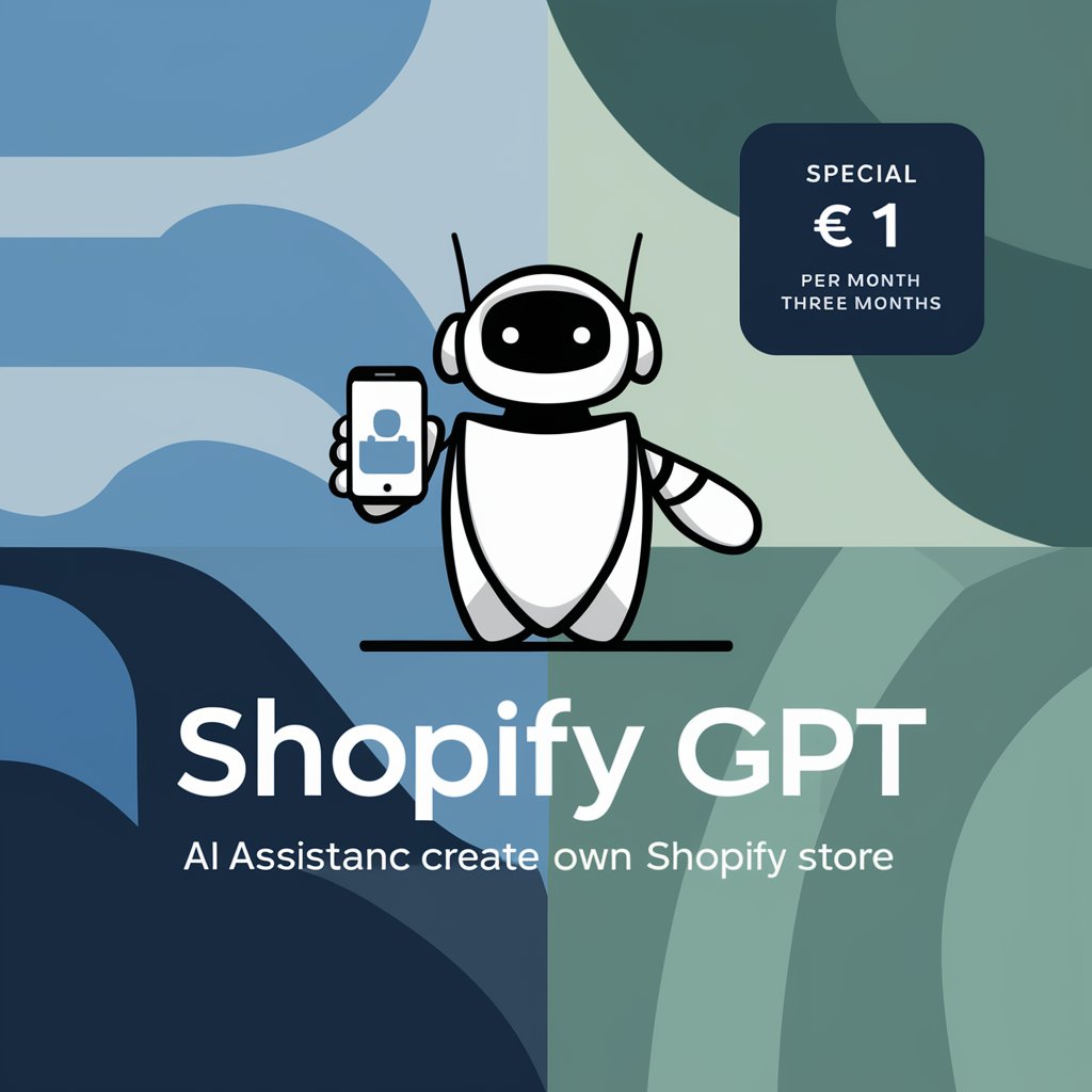 Shopify 1 euro pendant 3 mois in GPT Store