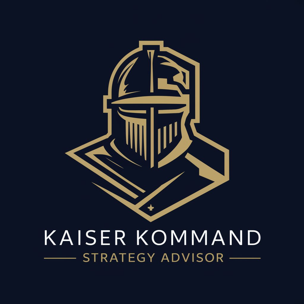 Kaiser Kommand 🎖️ Strategy Advisor in GPT Store