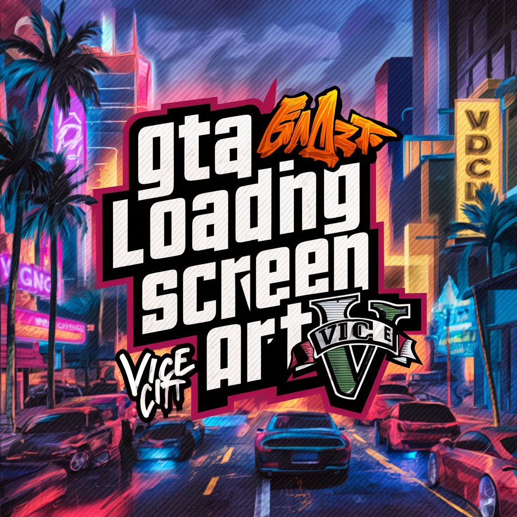 GTA Loading Screen Art