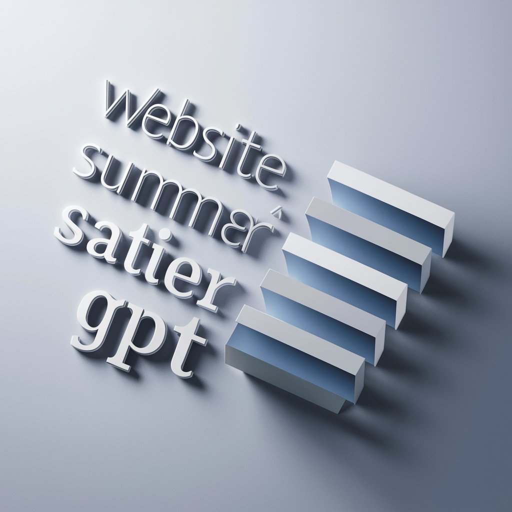 Website Summariser GPT