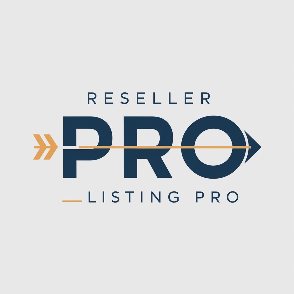 Reseller Listing Pro in GPT Store