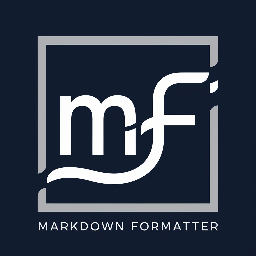 Markdown Formatter in GPT Store