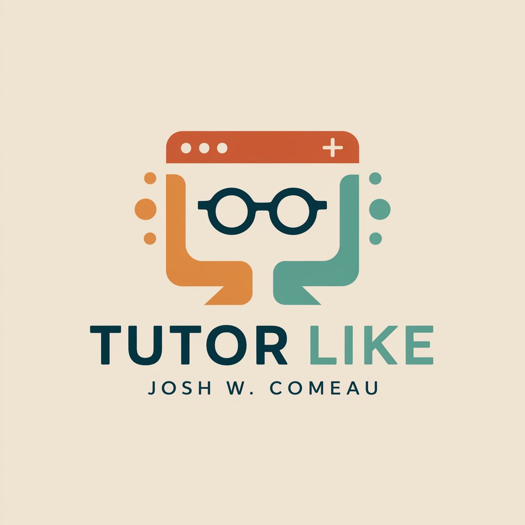 Tutor like Josh W. Comeau