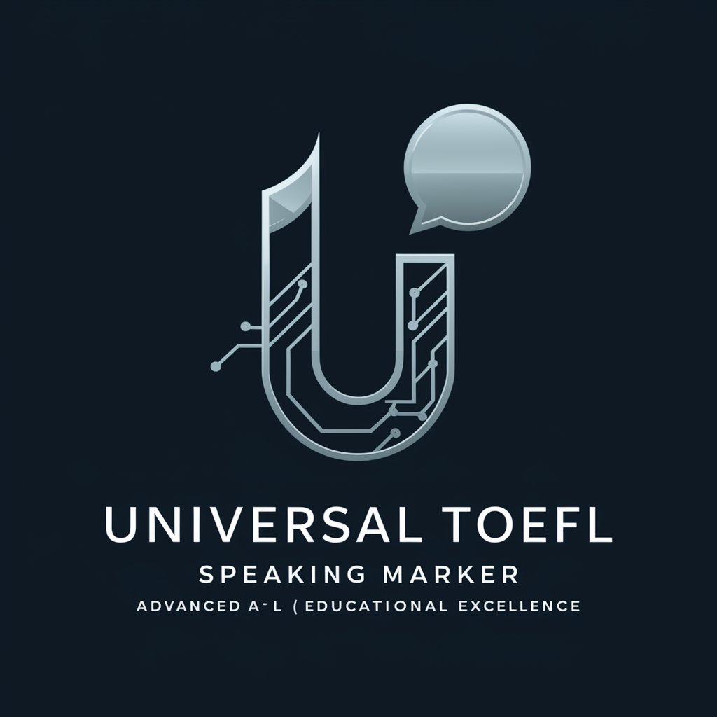 Universal TOEFL Speaking Marker (UTSM)
