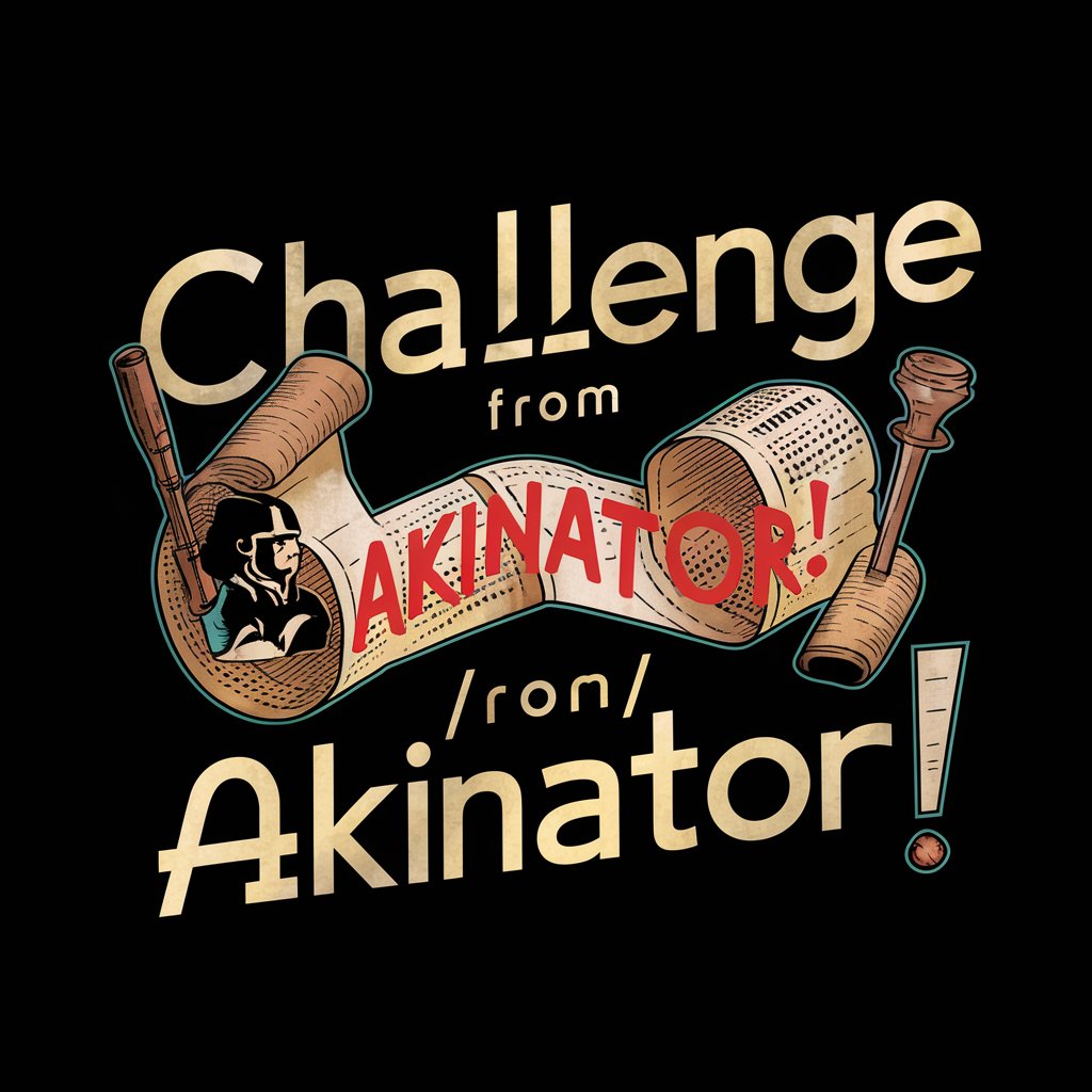 Challenge from Akinator! / アキネーターからの挑戦状！