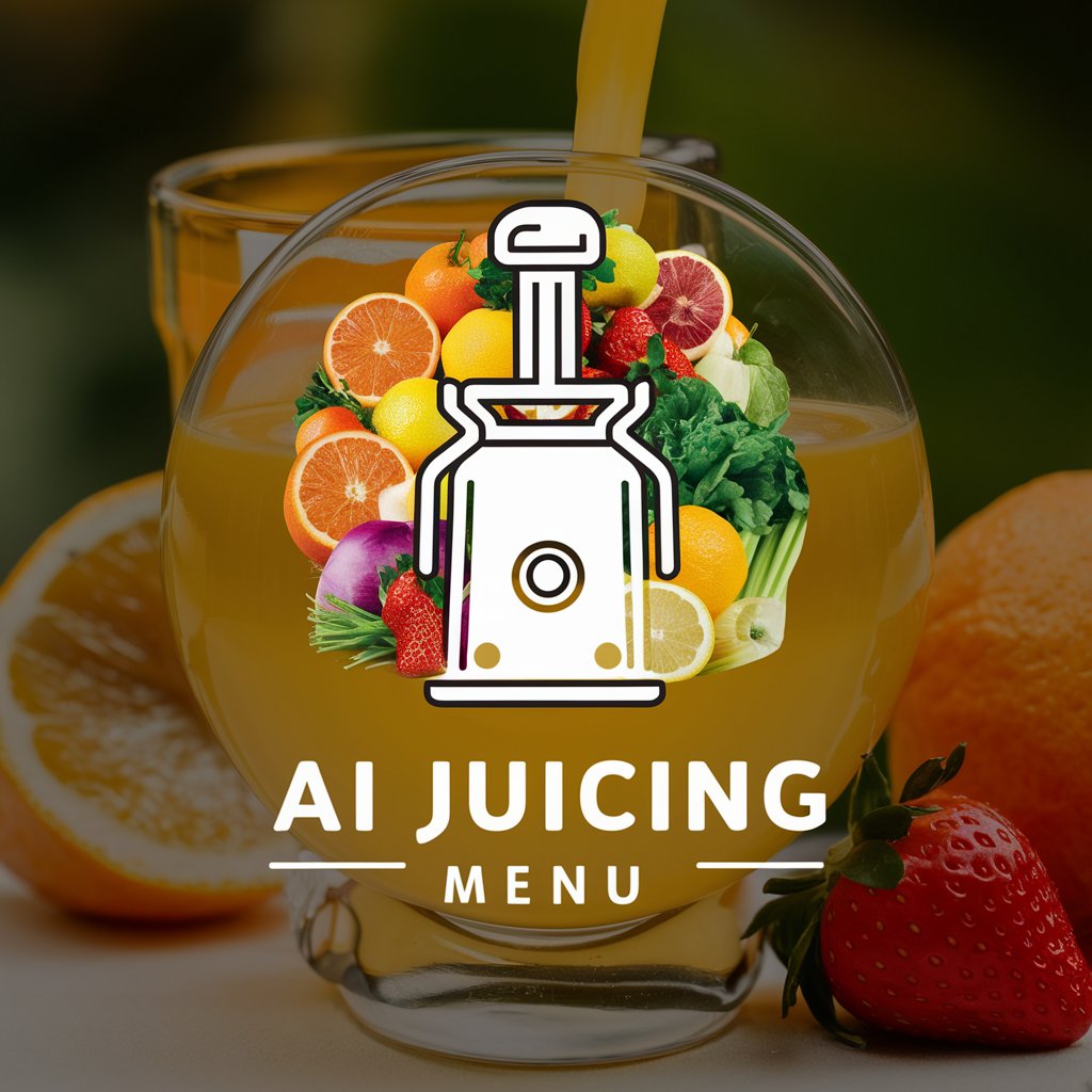 AI Juicing Menu in GPT Store