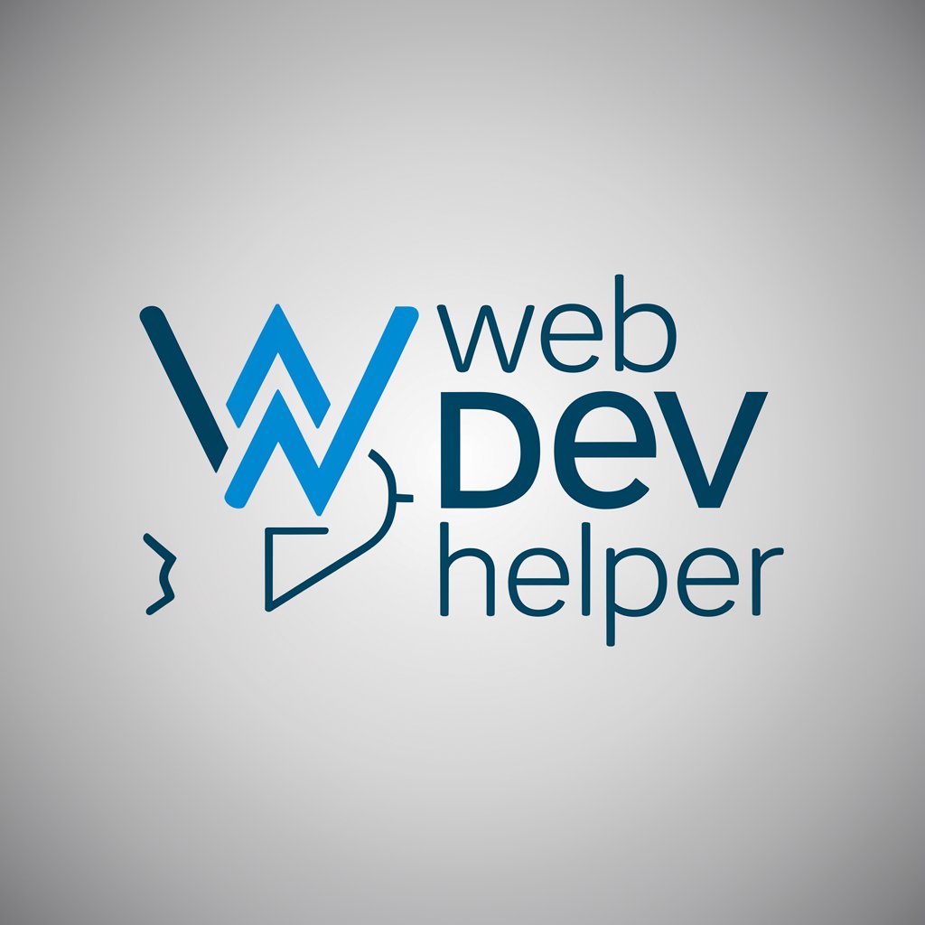 Web Dev Helper in GPT Store