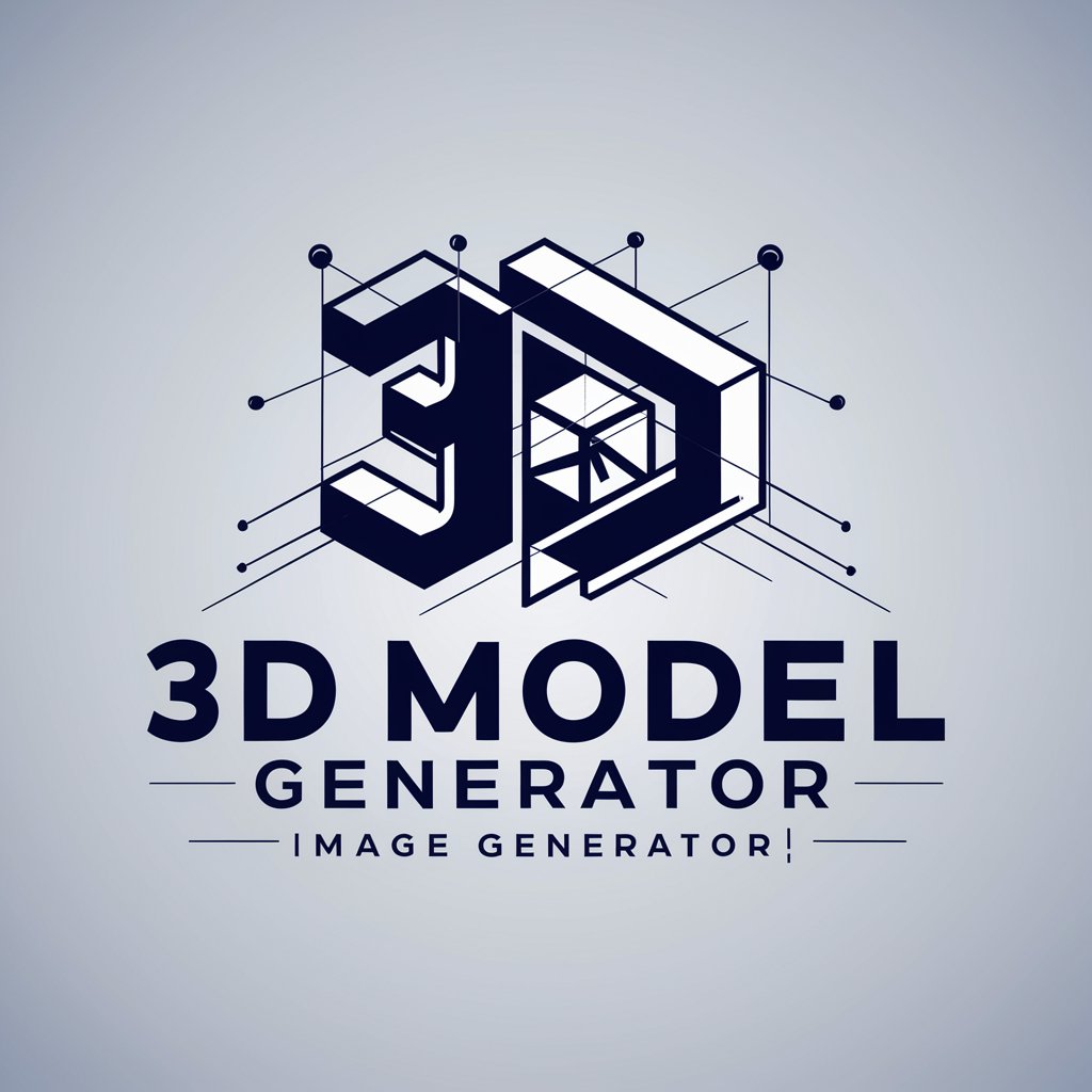 3D Model Generator Image Generator in GPT Store