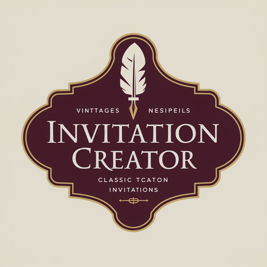 Invitation Creator in GPT Store