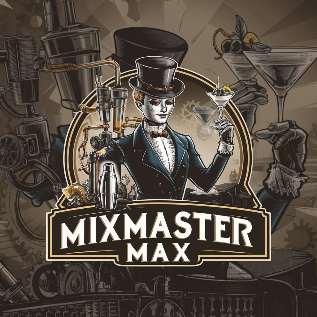 Bartender's Buddy - Mixmaster Max in GPT Store