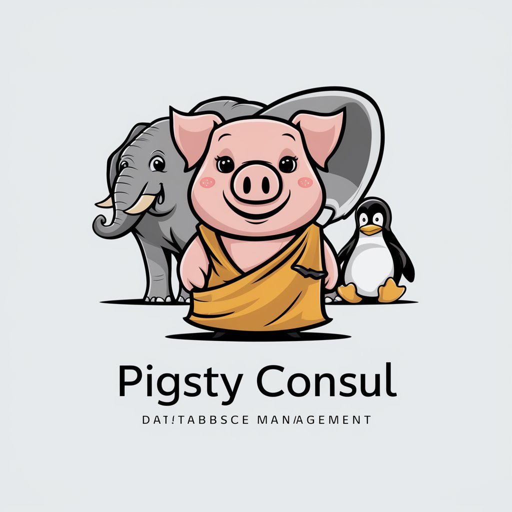 Pigsty Consul in GPT Store