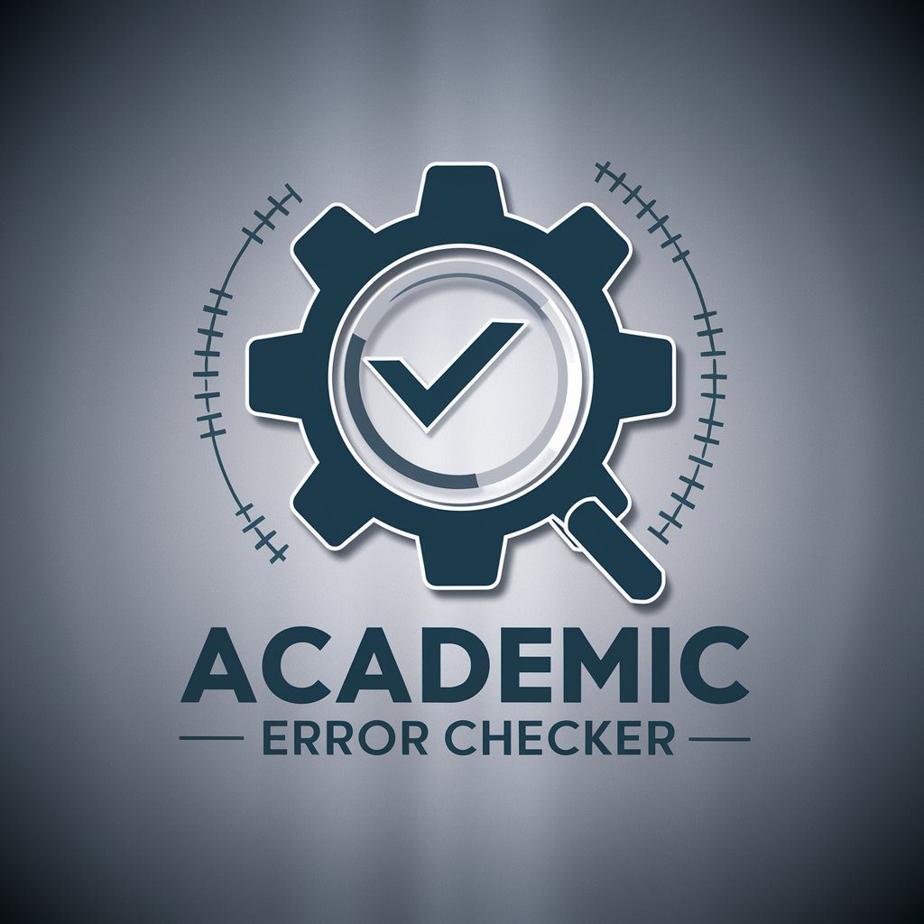 Academic Error Checker in GPT Store