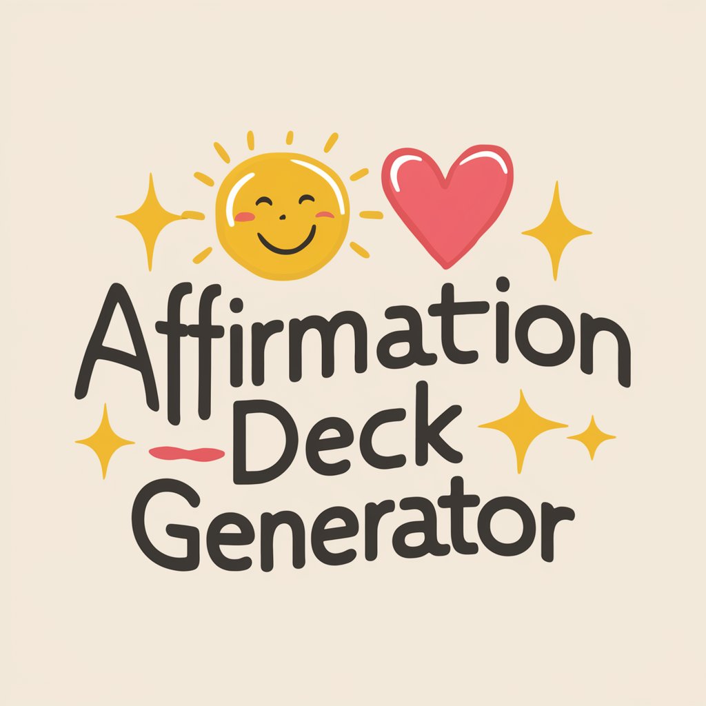 Affirmation Deck Generator