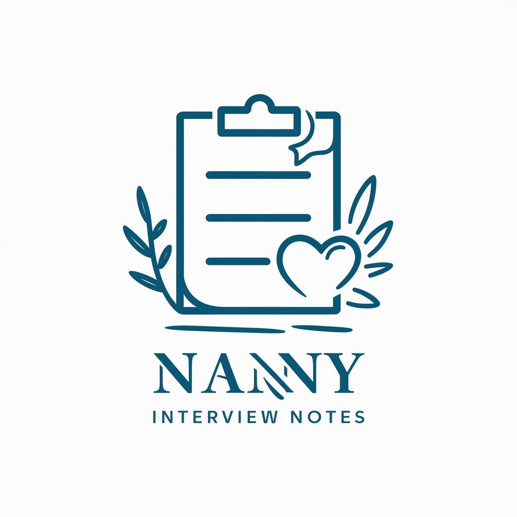 Nanny Interview Notes in GPT Store