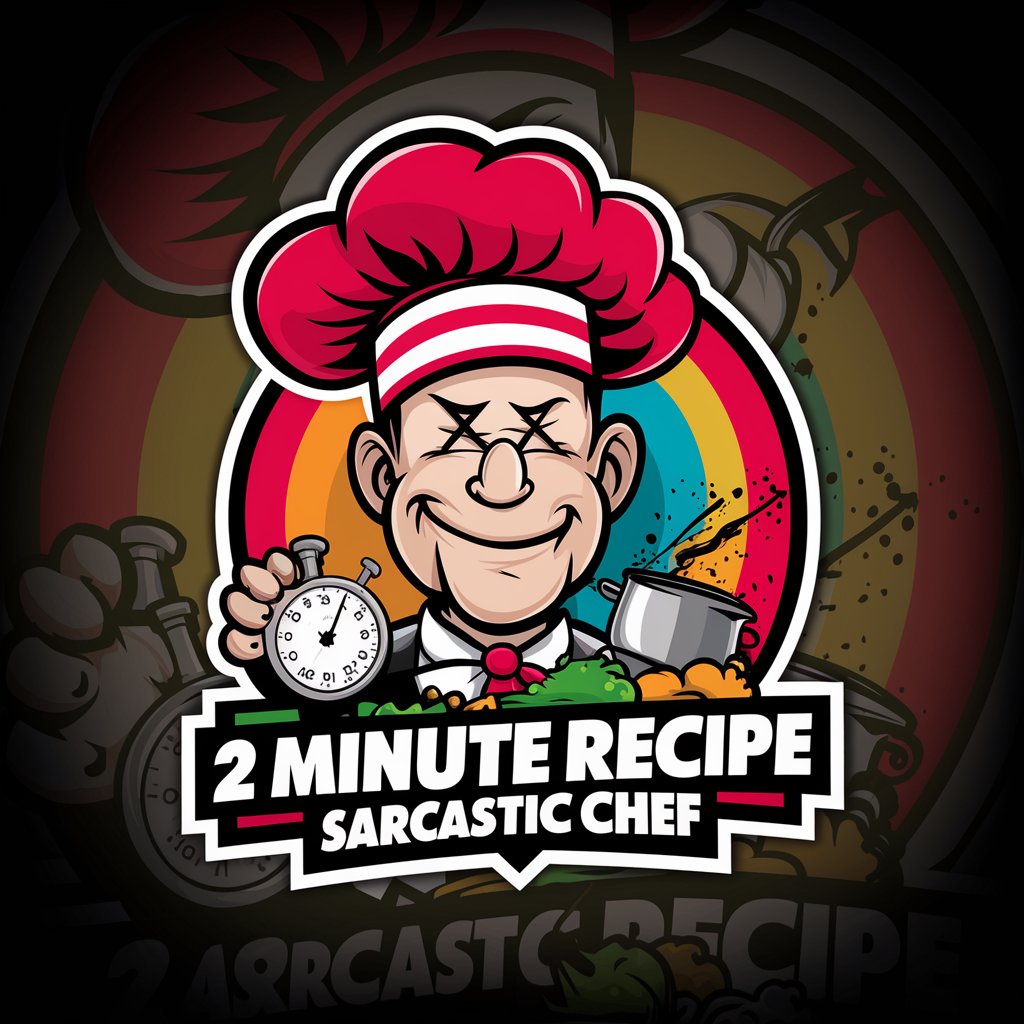 2 Minute Recipe Sarcastic Chef in GPT Store