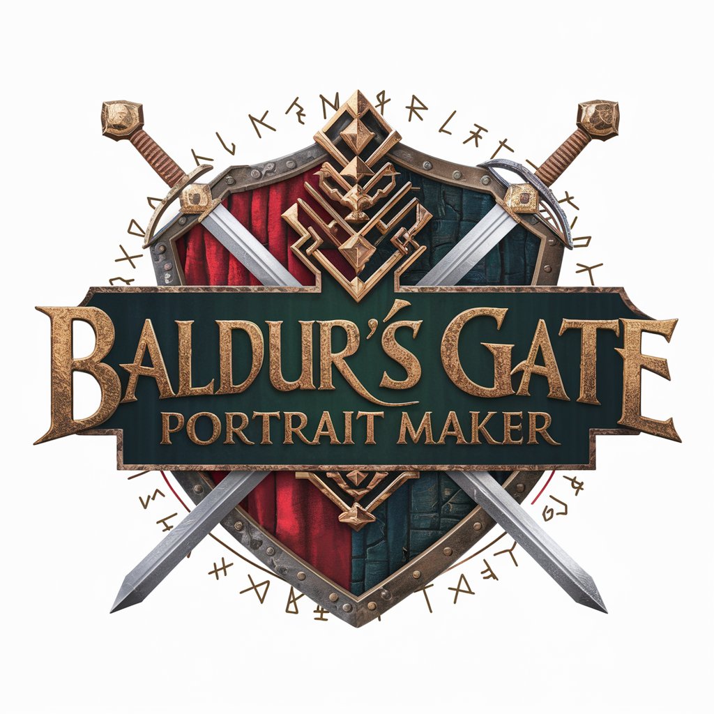 Baldur's Gate Portrait Maker