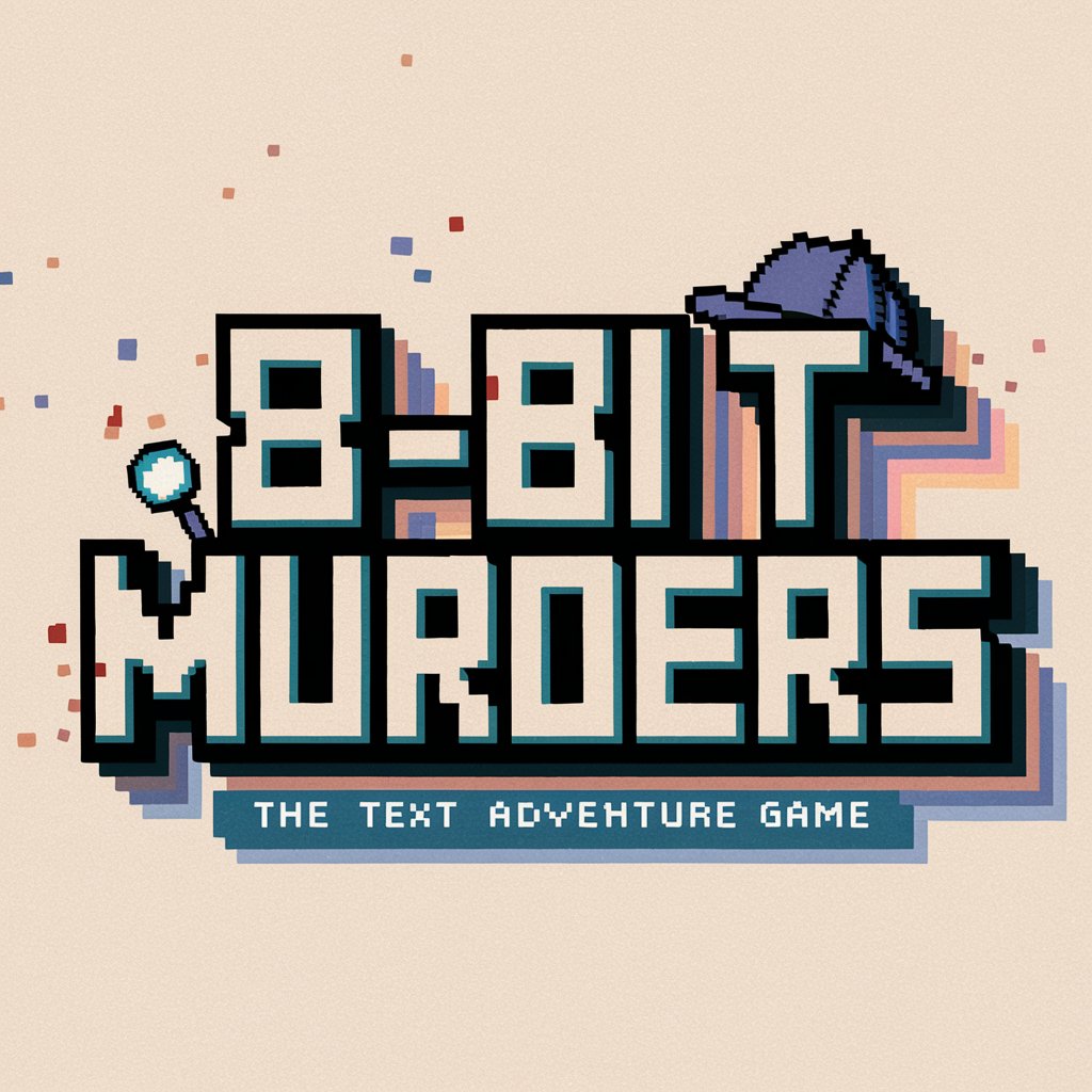 8-Bit Murders, a text adventure game in GPT Store