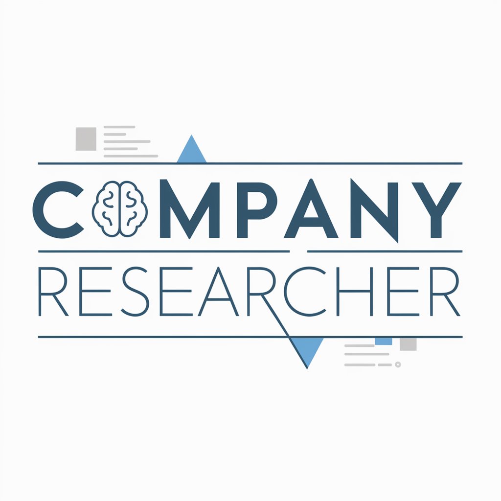 Company Researcher in GPT Store