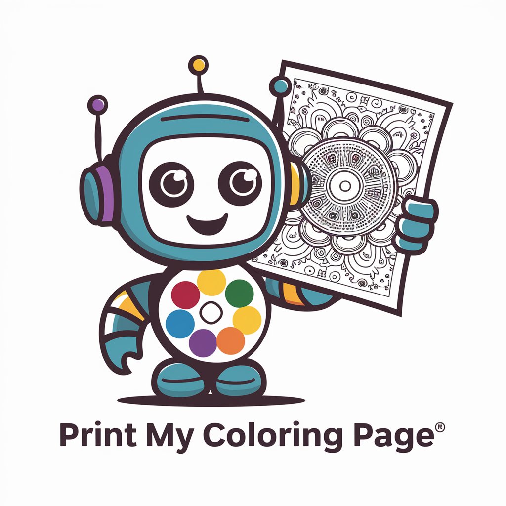 Print My Coloring Page in GPT Store