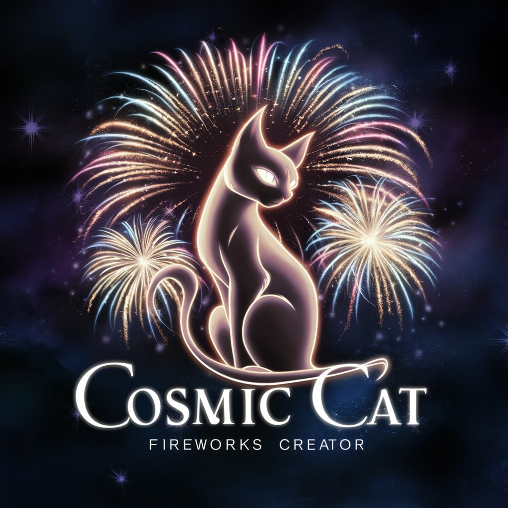Cosmic Cat Fireworks Creator