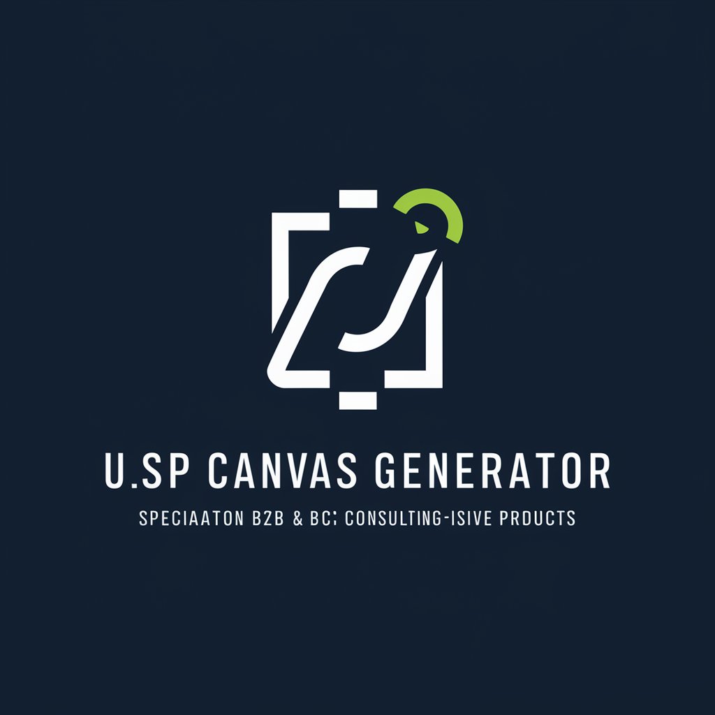 USP Canvas Generator in Deutsch