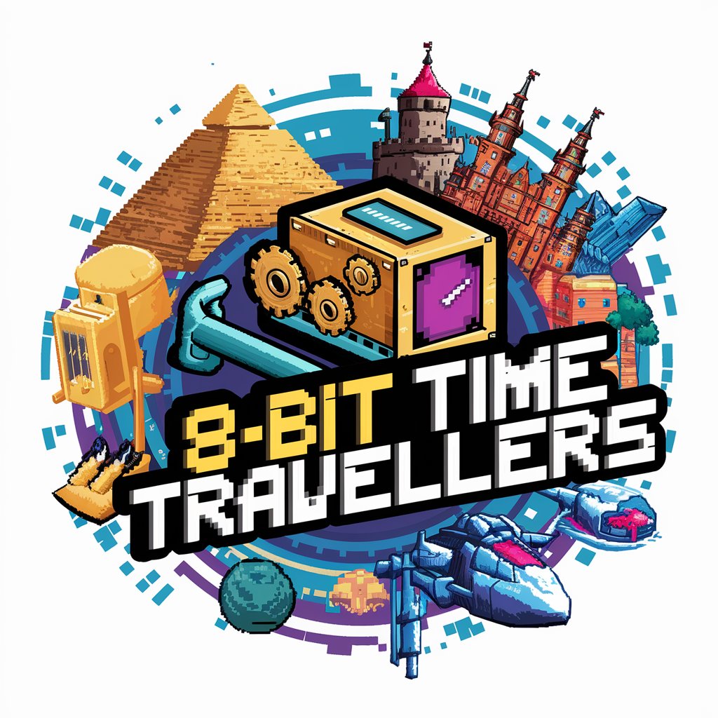 8-Bit Time Travellers, a text adventure game in GPT Store