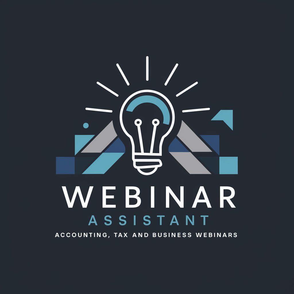 Accounting, Tax, and Business Webinar Assistant