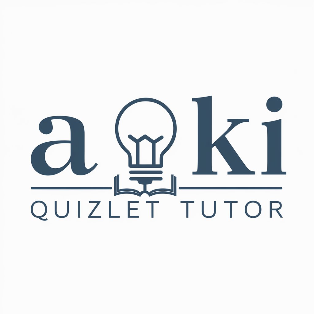 Anki & Quizlet Tutor