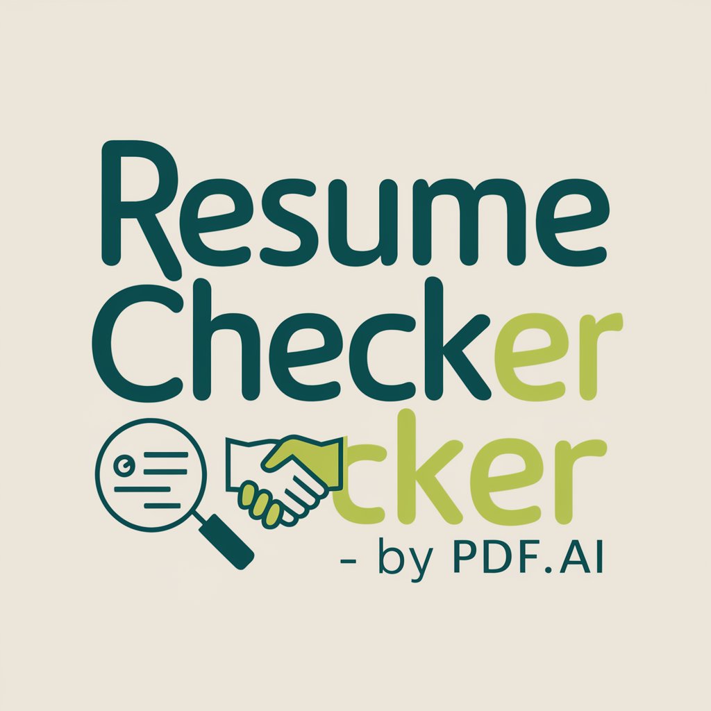 Resume Checker - by PDF.ai in GPT Store
