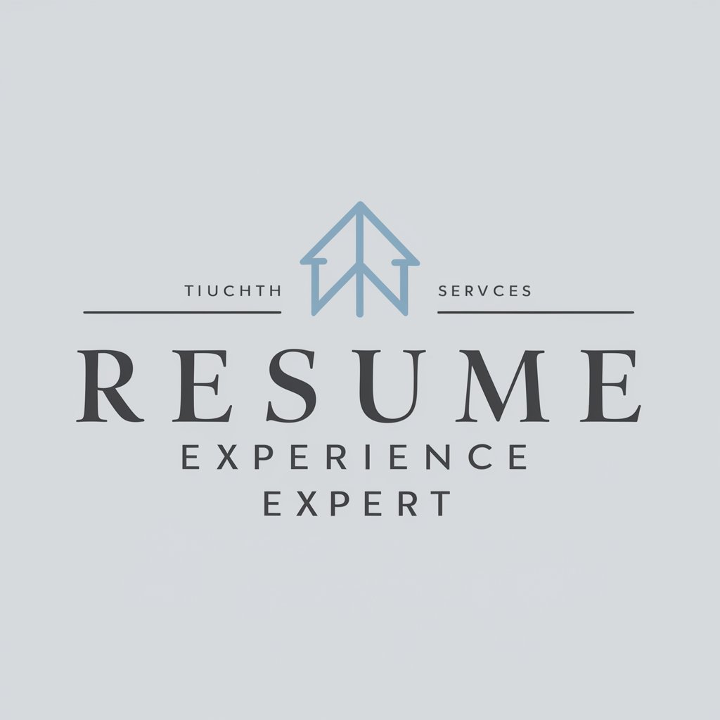 Resume Experience Expert in GPT Store