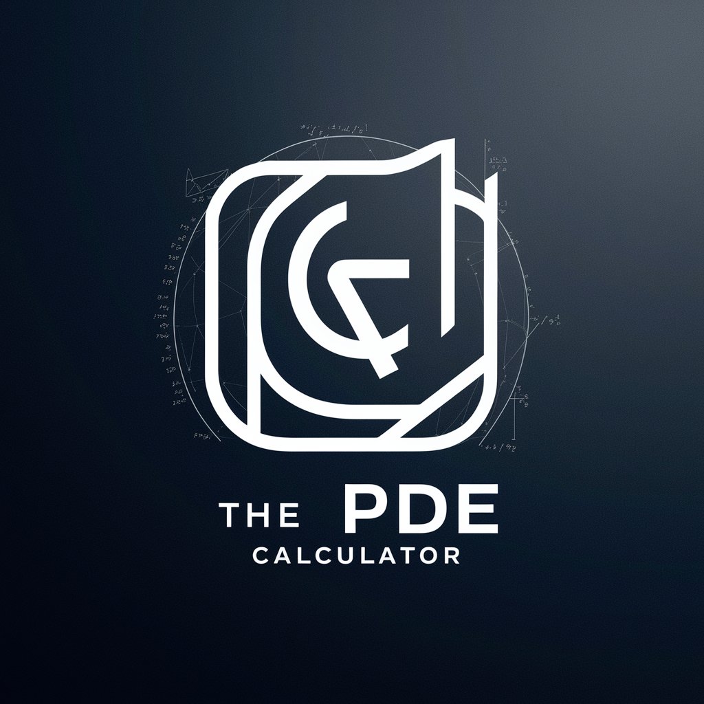 PDE Calculator in GPT Store