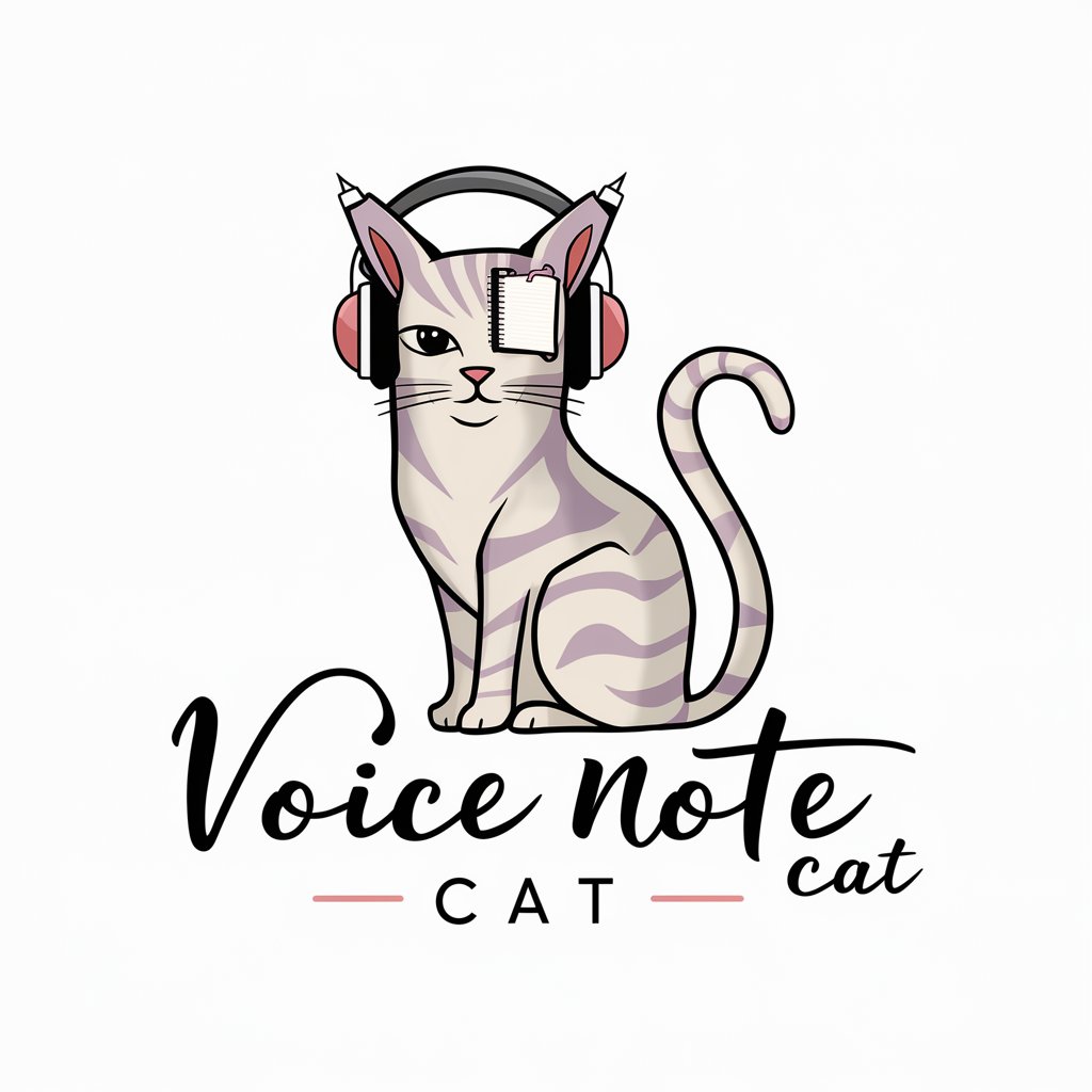 Voice Note Cat in GPT Store