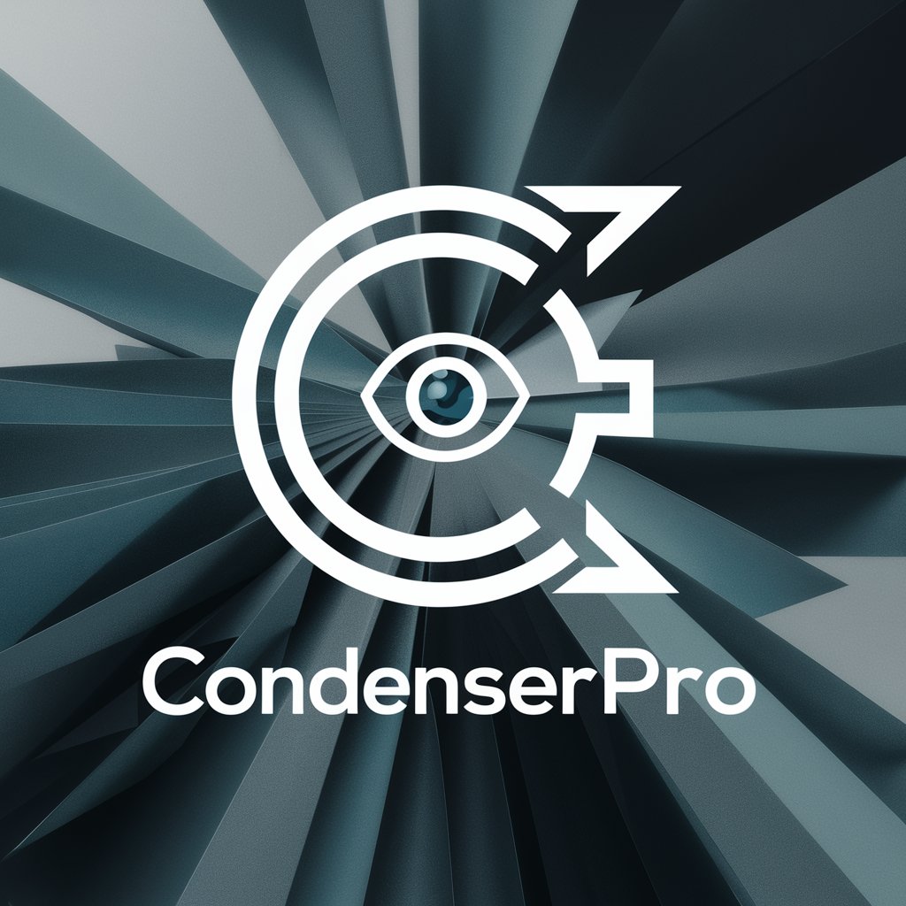 CondenserPRO: 1-page condensed papers in GPT Store