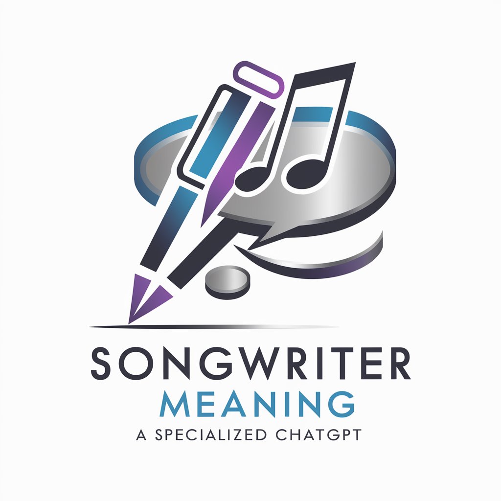 Songwriter meaning?