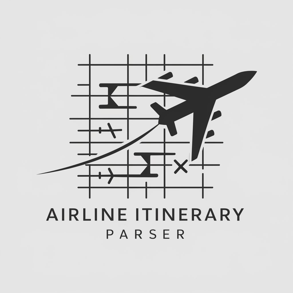 Airline Itinerary Parser in GPT Store