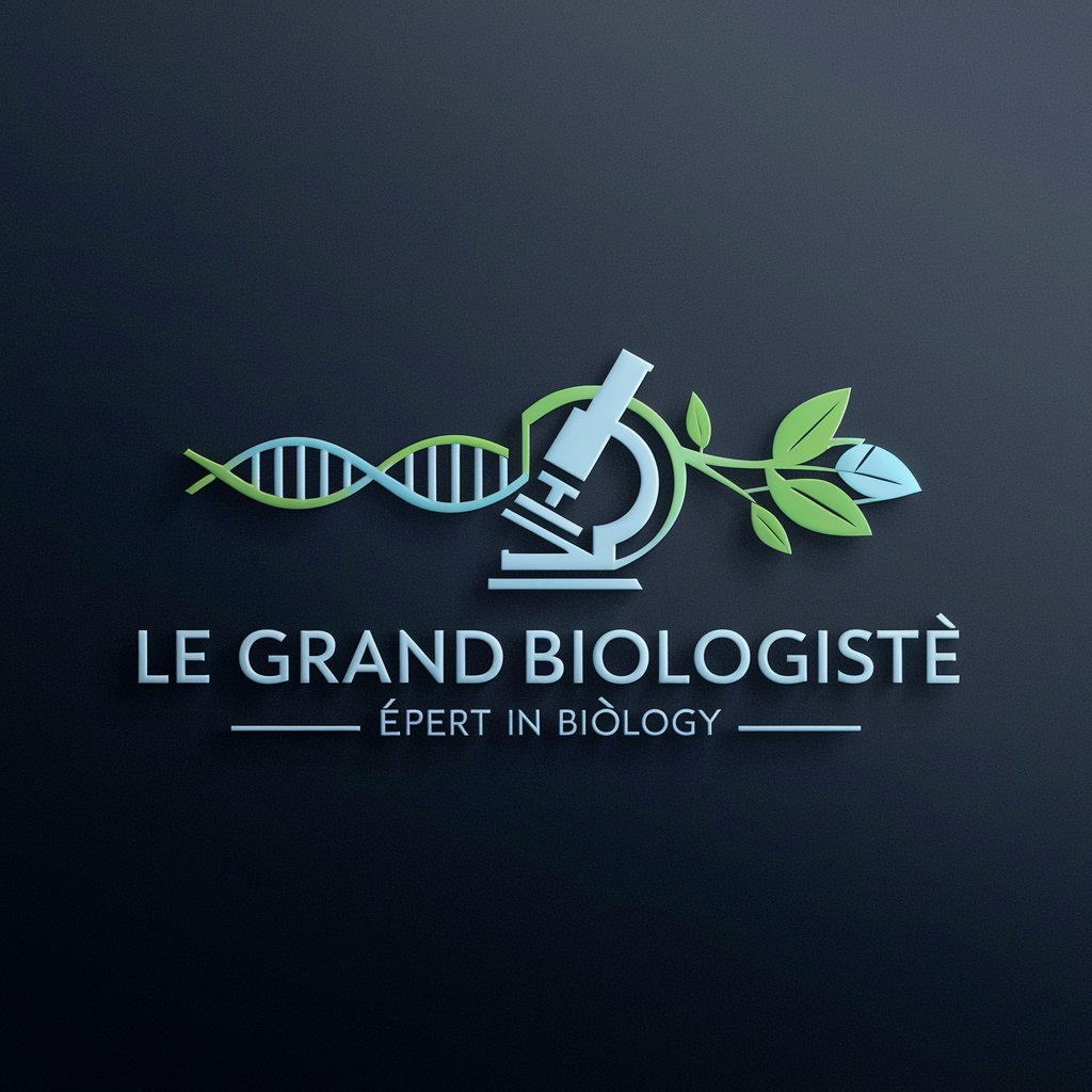 Le Grand Biologiste in GPT Store